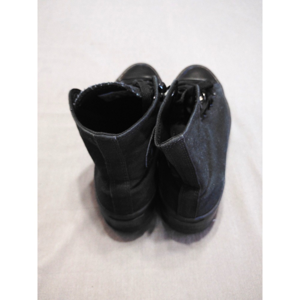 Converse Chuck Taylor All Star High Top Shoe Unisex 10 Triple Black Athletic - Picture 5 of 10